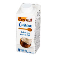 Ecomil BIO kokosové mlieko 200ml - cena, porovnanie