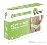 Slovakiapharm 10 PRO - BIO PREMIUM + vláknina 30tbl - cena, porovnanie