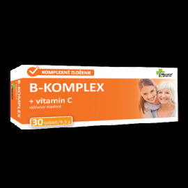 Slovakiapharm B-KOMPLEX + vitamín C 30tbl