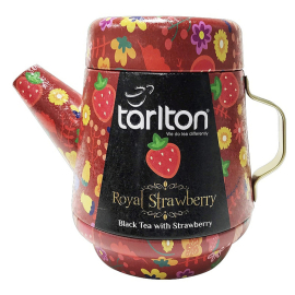Tarlton Tea Pot Royal Strawberry Black Tea 100g