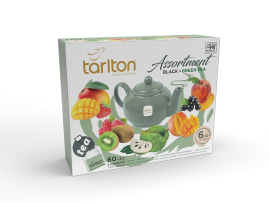 Tarlton Assortment Black & Green Tea 60x2g