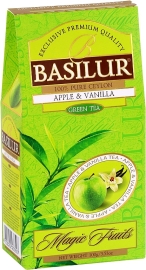 Basilur Magic Green Apple & Vanilla papier 100g