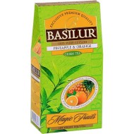 Basilur Magic Green Pineapple & Orange 100g - cena, porovnanie