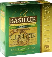 Basilur Island Ceylon Green 100x1,5g - cena, porovnanie