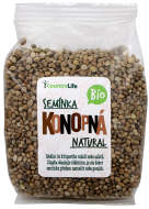 Country Life BIO Konopné semienka nelúpané 250g - cena, porovnanie