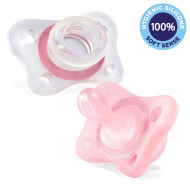 Chicco Cumlík Physio Mini Soft 2-6m dievča 2ks - cena, porovnanie