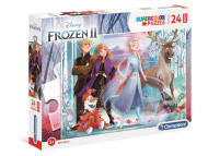 Clementoni Puzzle Maxi Frozen 2 24 - cena, porovnanie