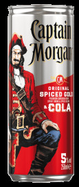 Captain Morgan Original Spiced Gold & Cola 6x0.25l