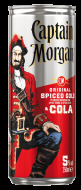 Captain Morgan Original Spiced Gold & Cola 6x0.25l - cena, porovnanie