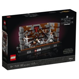 Lego Star Wars 75339 Drvič odpadkov Hviezdy smrti– dioráma
