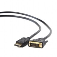 Gembird DisplayPort (M) na DVI (M) 1m CC-DPM-DVIM-1M - cena, porovnanie