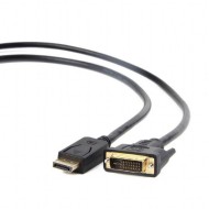 Gembird DisplayPort (M) na DVI (M) 1m CC-DPM-DVIM-1M