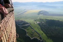 Vyhliadkový let balónom Prešovský kraj