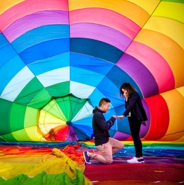 Zásnubný let balónom Prešovský kraj
