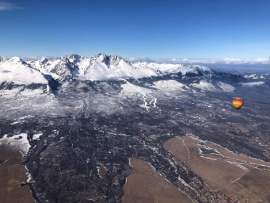 Expedičný prelet balónom ponad Vysoké Tatry