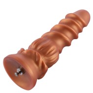 Hismith HSA56 Spiral Grain Silicone Dildo KlicLok - cena, porovnanie