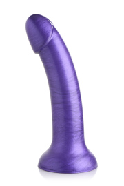 Strap U G-Tastic 17,8cm Metallic Silicone Dildo