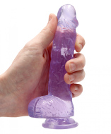 Realrock Realistic Dildo With Balls 6" - cena, porovnanie