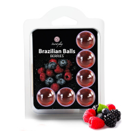 Secret Play Brazilian Balls Berries 6 pack - cena, porovnanie