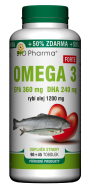 Bio-Pharma Omega 3 Forte 1200mg 135tbl - cena, porovnanie