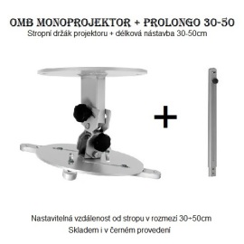 OMB Stropný držiak projektora s dĺžkovým nastavením