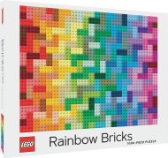 Chronicle Books Puzzle LEGO Rainbow Bricks 1000 - cena, porovnanie