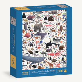 Chronicle Books Puzzle Ahoj zvieratá sveta 500