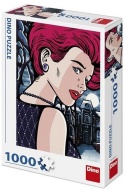 Dino Puzzle Pop Art: Tajemná žena 1000 - cena, porovnanie