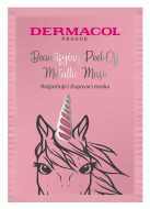 Dermacol Beautifying Peel-off Metallic Mask Brightening 15ml - cena, porovnanie