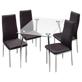 Idea Jedálenská zostava stôl a stoličky GRANADA