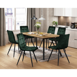 Idea Jedálenský stôl BERGEN + 6 stoličiek BERGEN