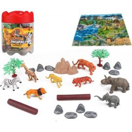 Mac Toys Zvieratá safari set 21ks