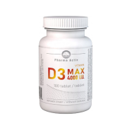 Pharma Activ Vitamin D3 MAX 4000 I.U. 100tbl - cena, porovnanie