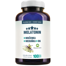 Pharma Activ Melatonin Mučenka Meduňka B6 100tbl