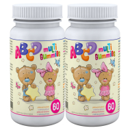 Clinical ABCD Multi Gummies 2x60tbl - cena, porovnanie