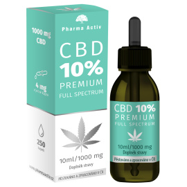 Pharma Activ CBD 10% PREMIUM 1000mg Full Spectrum 10ml