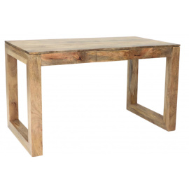 LakŠmi-indickynabytok.sk Písací stôl Hina 130x76x70 z mangového dreva