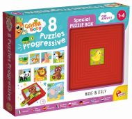 Lisciani Carotina Baby 8 Puzzle - Zvieratká - cena, porovnanie