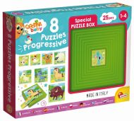 Lisciani Carotina Baby 8 Puzzle - Farma - cena, porovnanie