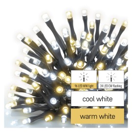 Emos LED vianočná reťaz blikajúca 12m D4AN02