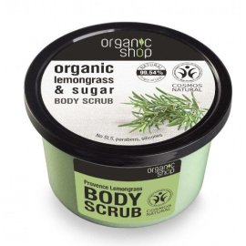 Organic Shop Organic Lemongrass & Sugar (Body Scrub) 250ml