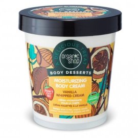 Organic Shop Body Desserts Vanilka a bambucké maslo Moisturizing Body Cream 450ml