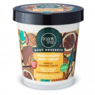 Organic Shop Body Desserts Vanilka a bambucké maslo Moisturizing Body Cream 450ml - cena, porovnanie
