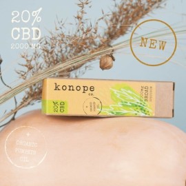 Konope co. CBD 20% v tekvicovom oleji 10ml