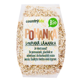 Country Life Pohanka loupaná lámanka BIO 400g