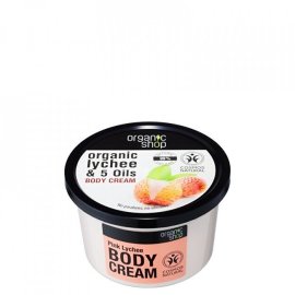 Organic Shop Ružové liči (Body Cream) 250ml
