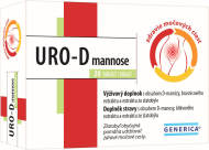 Generica URO-D mannose 20tbl - cena, porovnanie