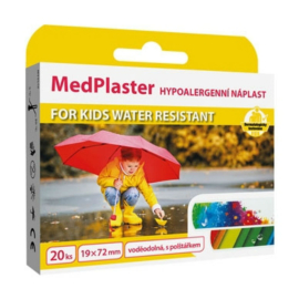 MedPharma Náplasť FOR KIDS WATER RESISTANT 20ks