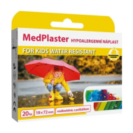 MedPharma Náplasť FOR KIDS WATER RESISTANT 20ks - cena, porovnanie