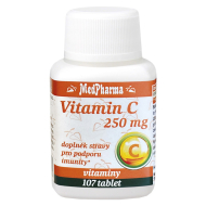 MedPharma Vitamin C 250mg 107tbl - cena, porovnanie